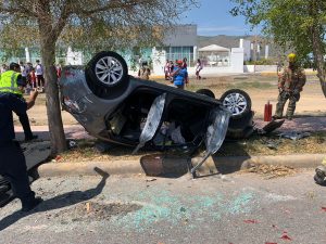 Accidente vehicular en Tepic