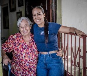 Melissa Madero lleva su mensaje a Las Juntas e Ixtapa