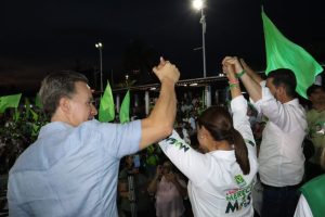 Luis Munguía, Magaly Fregoso y su visión para el Partido Verde