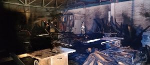 Incendio en maderería de Tepic sofocado por Bomberos