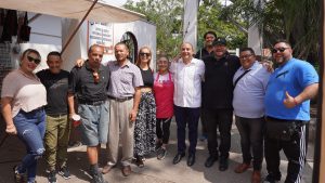 Construyen muro para proteger mercado del Cuale en Vallarta. El ayuntamiento entrega muro de protección para resguardar el mercado del Cuale