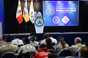 Guadalajara sede de 3ra Convención Estatal de Protección Civil que reúne a expertos y autoridades para actualizar estrategias de prevención