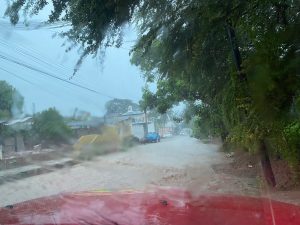 Arroyos y canales en el municipio de Puerto Vallarta alcanzan hasta un 90% de su capacidad tras tormenta esta tarde