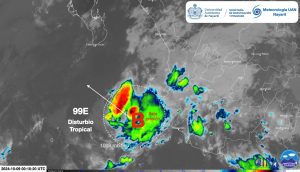 Vigilan baja presión frente a costas de Jalisco. Zona de baja presión tiene 30% de probabilidad de convertirse en ciclón tropical