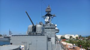 Buques de la Armada de la Fuerza Marítima de Autodefensa de Japón llegó a Puerto Vallarta del 11 al 14 de octubre 