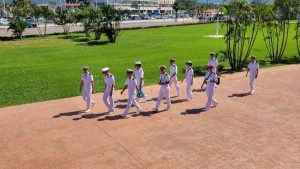 Buques de la Armada de la Fuerza Marítima de Autodefensa de Japón llegó a Puerto Vallarta del 11 al 14 de octubre 