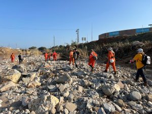 Apoyo de SSPC Nayarit en rescate en Valencia, tras "DANA"